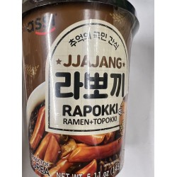 ASSI RAPOKKI RAMEN+TOPOKKI JJAJANG FLA 145.00 GRAM