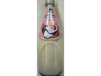 EVERGREEN COCONUT MILK DRINK W/JELLY {WHITE PEACH} 290.00 MILLILITER