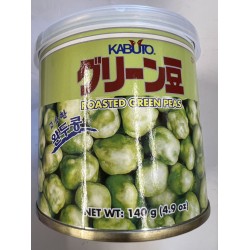 KABUTO  ROASTED GRENN PEAS 4.90 OUNCE