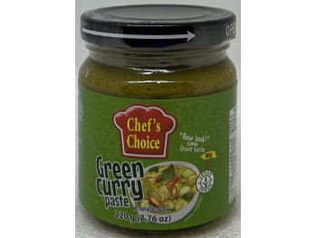 CHEF'S CHOICE GREEN CURRY PASTE 220.00 GRAM