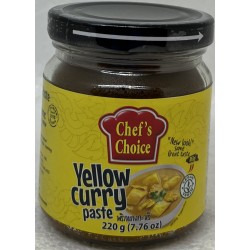 CHEF'S CHOICE YELLOW CURRY PASTE 220.00 GRAM