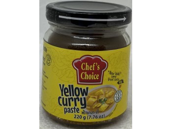 CHEF'S CHOICE YELLOW CURRY PASTE 220.00 GRAM