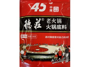 MORAL VILLAGE HOT POT SEASONING MEDIUM SPICY 300.00 GRAM