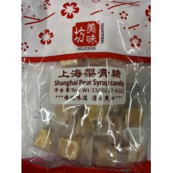 MWF SHANGHAI PEAR SYRUP CANDY 150.00 GRAM