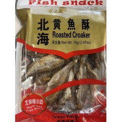 NORTH SEA FISH SNACK ROASTED CROAKER 70.00 GRAM