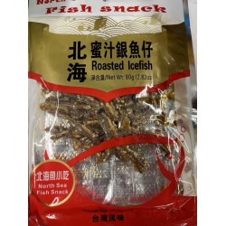 NORTH SEA FISH SNACK ROASTED ICEFISH 80.00 GRAM