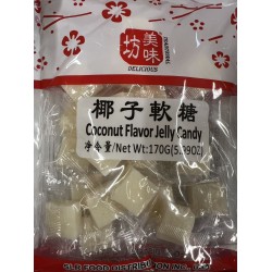 MWF COCONUT FLA JELLY CANDY  170.00 GRAM