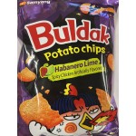 SAMYANG BULDAK POTATO CHIPS HABANERO LIME FLA 120.00 GRAM