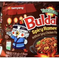 SAMYANG SPICY CHICKEN RAMEN YAKISOBA 5.00 PACKET