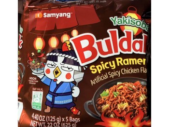 SAMYANG SPICY CHICKEN RAMEN YAKISOBA 5.00 PACKET
