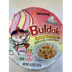 SAMYANG BULDAK RAMEN CREAM CARBONARA 120.00 GRAM
