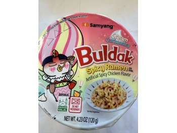 SAMYANG BULDAK RAMEN CREAM CARBONARA 120.00 GRAM