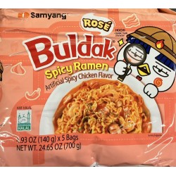 SAMYANG SPICY CHICKEN RAMEN CREAM ROSE FLA 5.00 PACKET