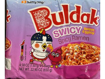 SAMYANG SPICY CHICKEN RAMEN SWEET & SPICY FLA 5.00 PACKET