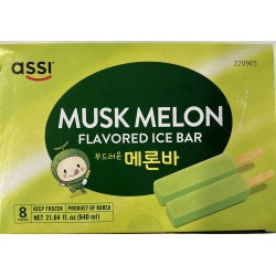 MUSK MELON FLAVORED ICE BAR 21.64 OUNCE