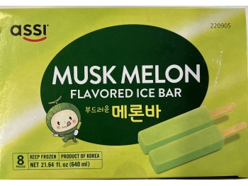 MUSK MELON FLAVORED ICE BAR 21.64 OUNCE