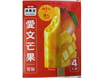 IRWIN MANGO SORBET 4.00 PIECE