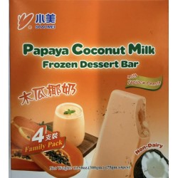 SM PAPAYA COCONUT MILK FROZEN DESSERT BAR 4.00 PIECE
