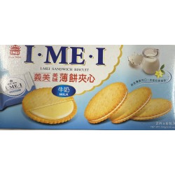 I MEI SANDWICH BISCUIT MILK FLA 144.00 GRAM