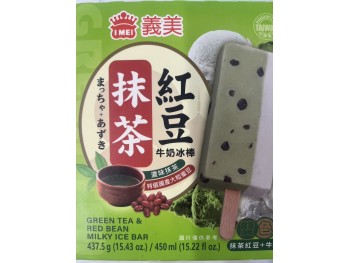 IMEI - GREEN TEA&RED BEAN MILKY ICE BAR 5.00 PIECE