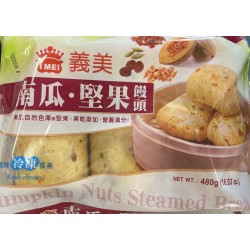 I MEI NUTS STEAMED BREAD PUMPKIN  480.00 GRAM