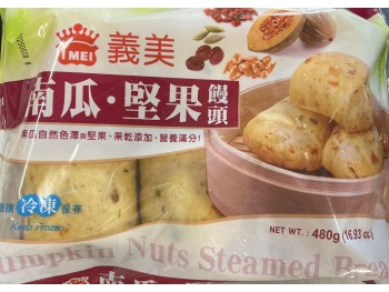 I MEI NUTS STEAMED BREAD PUMPKIN  480.00 GRAM