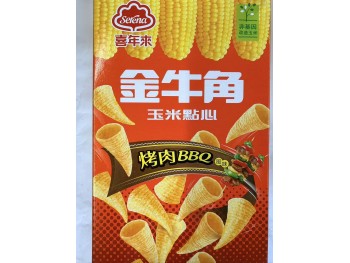 AMERICAN CORN SNACK BBQ FLA 60.00 GRAM