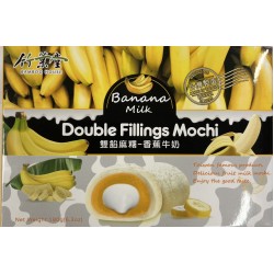 DOUBLE FILLING MOCHI BANANA MILK  180.00 GRAM