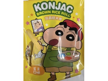 KONJAC BROWN RICE ROLL EGG YOLK FLA  130.00 GRAM