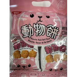 CHO FU ANIMAL BISCUITS ROCK SALTED 7.00 OUNCE