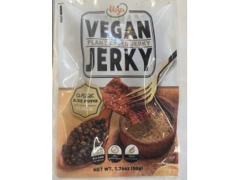 VEGAN JERKY CLASSIC BLACK PEPPER FLA  50.00 GRAM