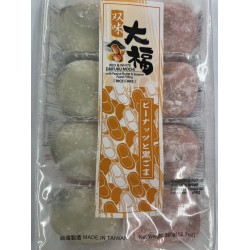 R.F. RED WHITE DAIFUKU MOCHI（PEANUTBUTTER&SESAME 360.00 GRAM