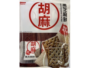 ANBAO BLACK SESAME CRACKER  6.34 OUNCE