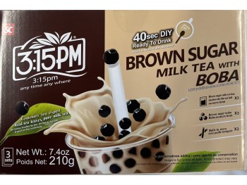 3:15PM BROWN SUGAR BOBA MILK TEA  210.00 GRAM