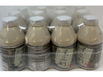 BLACK SOY MILK  12.00 BOTTLE