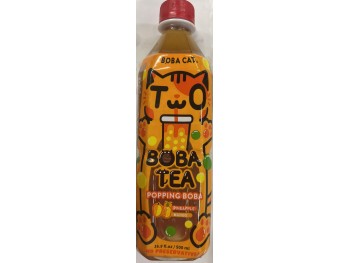 BOBA CAT PINEAPPLE MANGO BUBBLE TEA 500.00 MILLILITER