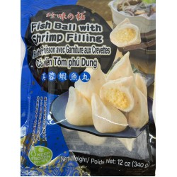 FISH BALL WITH SHRIMP FILLING 340.00 GRAM