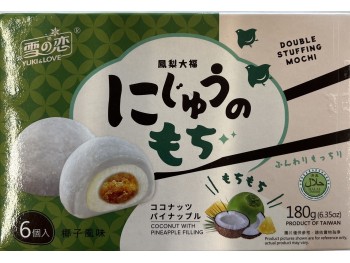 YUKI LOVE MOCHI COCONUT FL  6.35 OUNCE