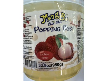 MONG BO POPPING BOBA LYCHEE FLA  950.00 GRAM