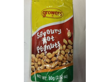 GROWERS HOT PEANUT 80.00 GRAM