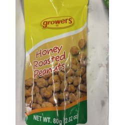 GROWERS HONEY ROASTED PEANUT 80.00 GRAM