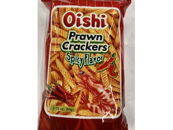 OISHI PRAWN CRACKERS/SPICY 60.00 GRAM