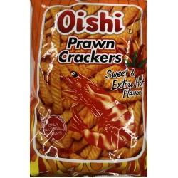 OISHI PRAWN CRACKER SWEET SPICY 90.00 GRAM