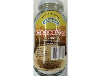 FLORENCE COCONUT GEL IN SYRUP 12.00 OUNCE