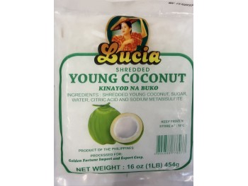 LUCIA YOUNG COCONUT 16.00 OUNCE