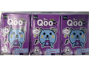 QOO BLACK CURRANT JUICE DRINK  6.00 BOTTLE