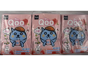 QOO PEACH JUICE DRINK  6.00 BOTTLE