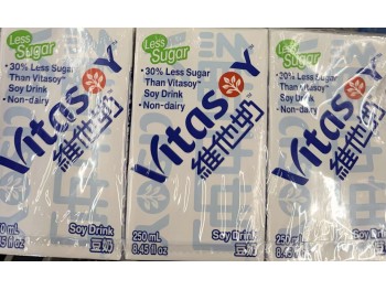 VITA SOY LESS SUGAR 6.00 PACK