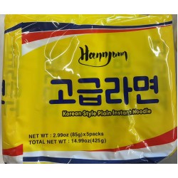 HANNJUNN PLAIN INSTANT NOODLE 5.00 PACKET