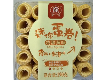 XX MINI EGGROLLS SALTED EGG FLA 190.00 GRAM